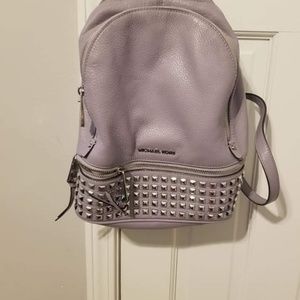 Michael Kors Lavender Backpack